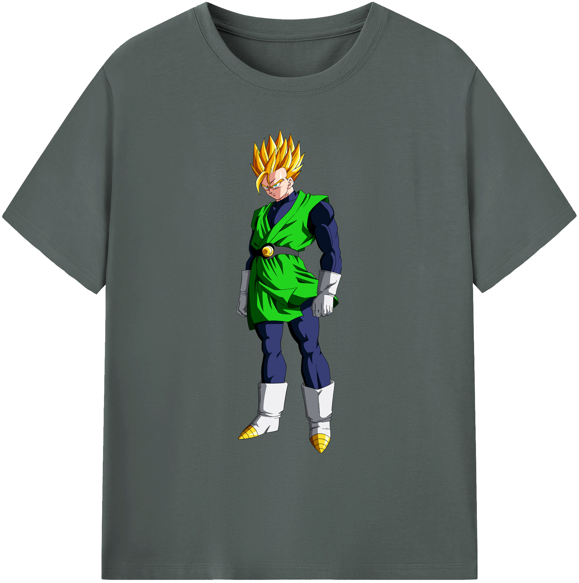 （画像用） ドラゴンボール 孫 悟飯（そんごはん）DRAGON BALL Son Gohan 綿100％ メンズ半袖Tシャツ｜肌触りやわらか＆通気性